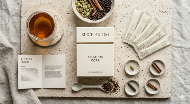AXIOM Nº 01 — CORE precision chai spice system
